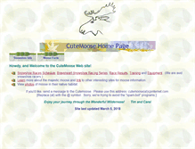 Tablet Screenshot of cutemoose.net